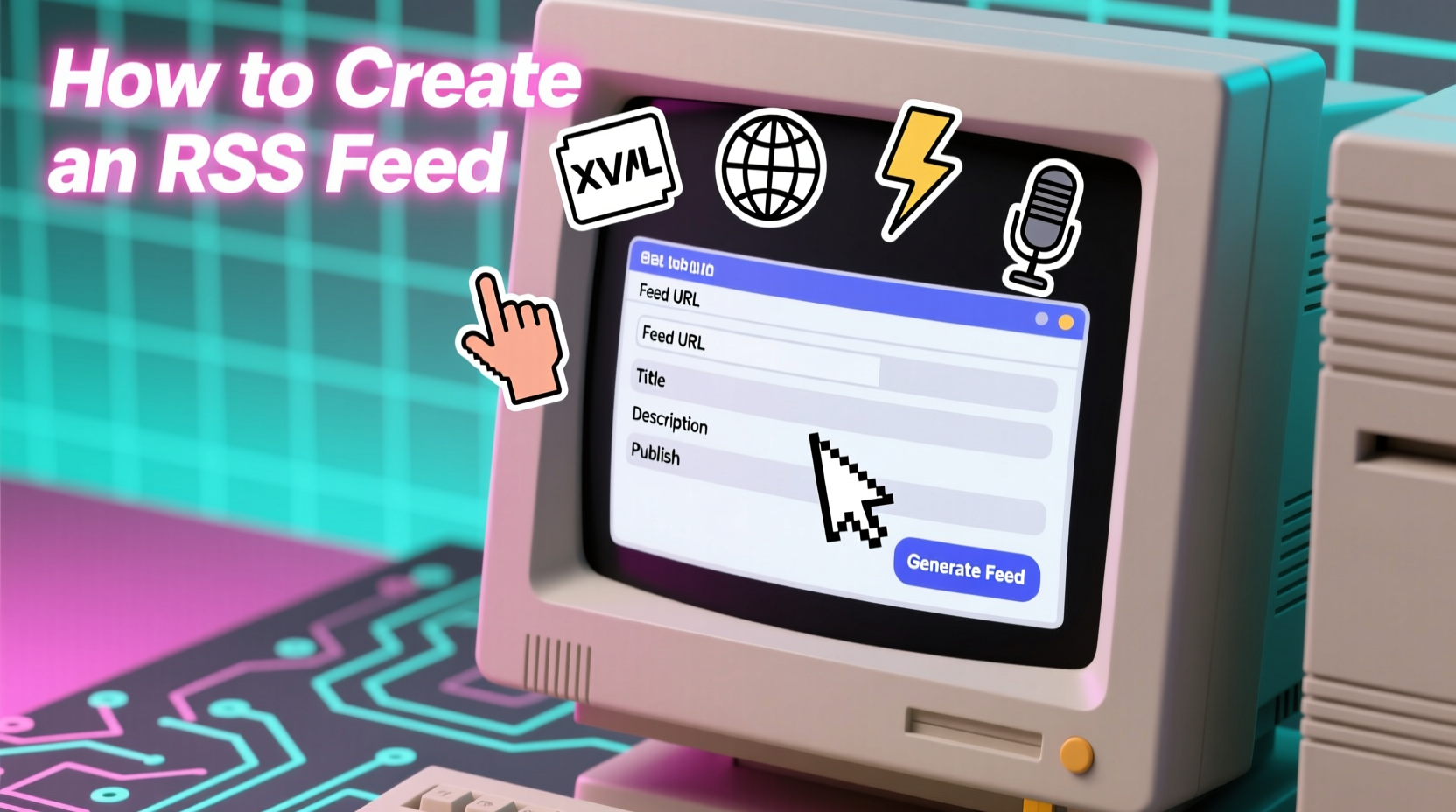 how to create an rss feed
