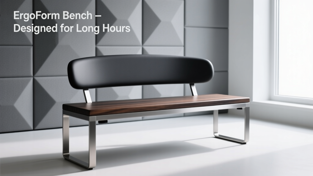 Ergonomic Benches: Posture-Support Seating Guide