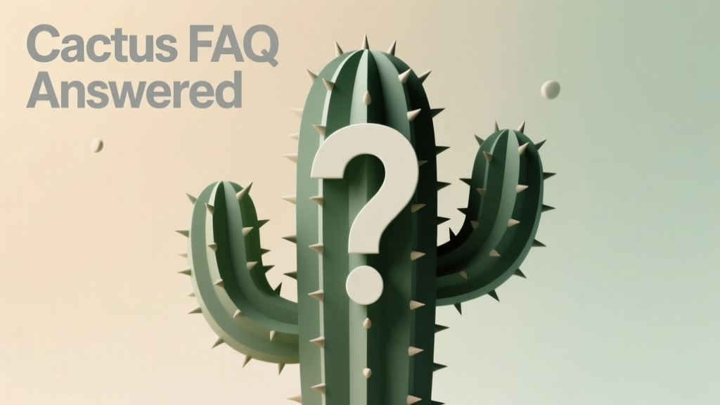 Cactus FAQ Answered: Practical, Science-Backed Answers from 15 Years of Desert Plant Care