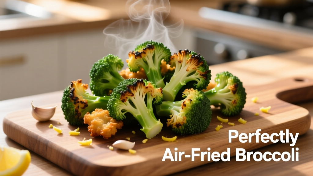 How to Air Fry Broccoli Perfectly (Crispy & Tender!)