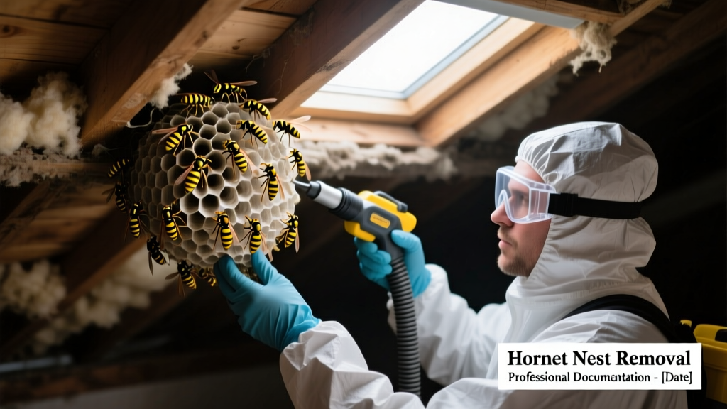 Hornets in Attic: Identification and Safe Removal