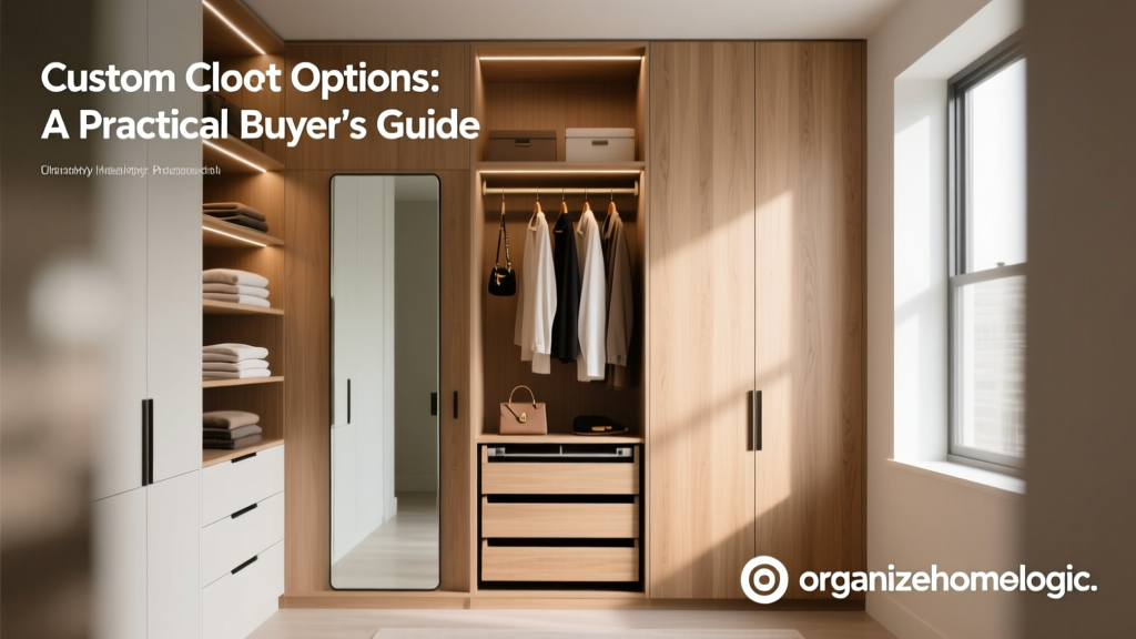 Custom Closet Options: A Practical Buyer’s Guide
