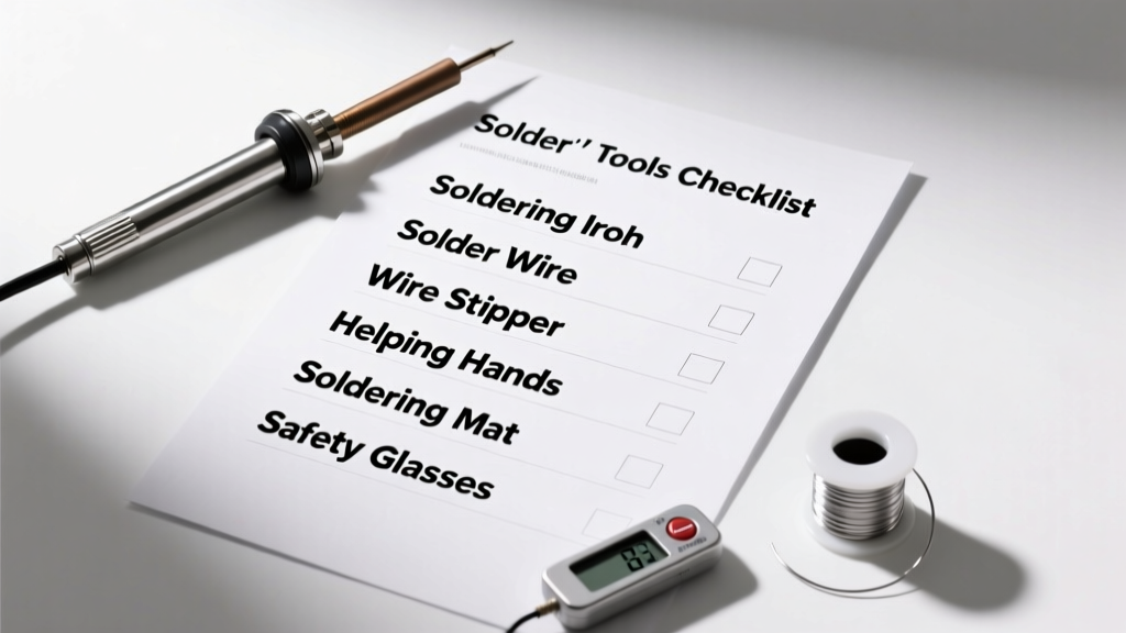 Solder Buyer's Tools Checklist: A Practical, Field-Tested Inventory for Reliable PCB Assembly