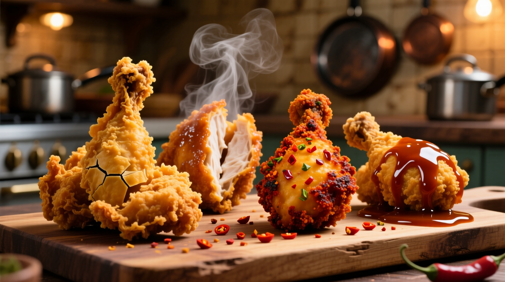 four secrets for better fried chicken