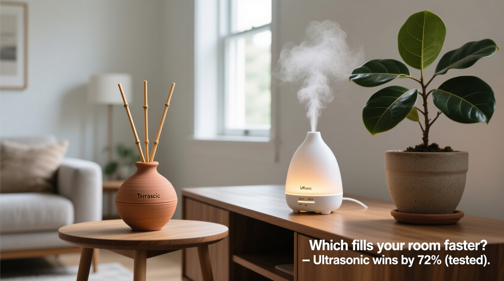 clay diffuser vs ultrasonic essential oil diffuser which fills your room faster