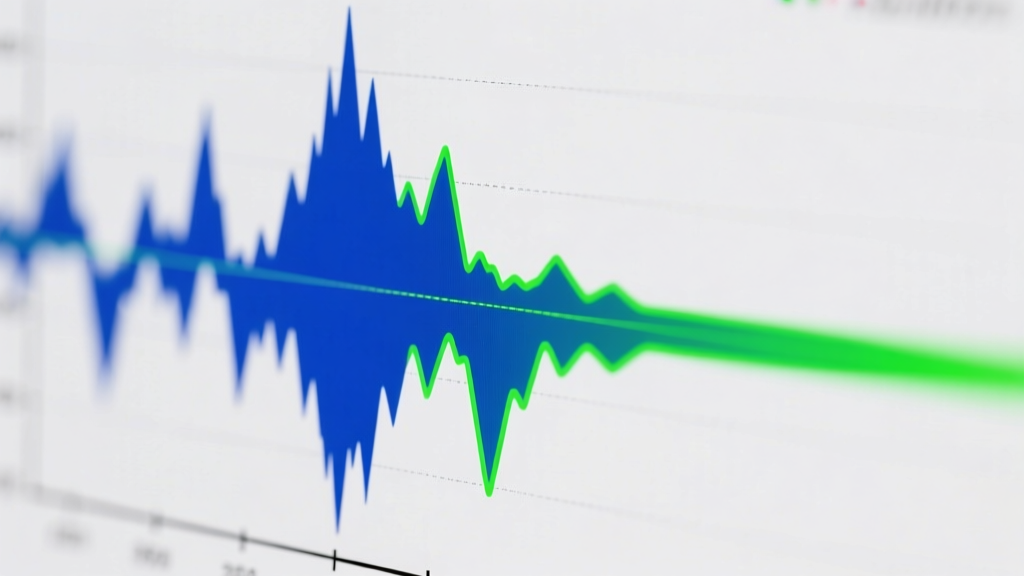 Line graph demonstrating a raw noisy sensor signal being flattened at the upper and lower thresholds by the constrain function