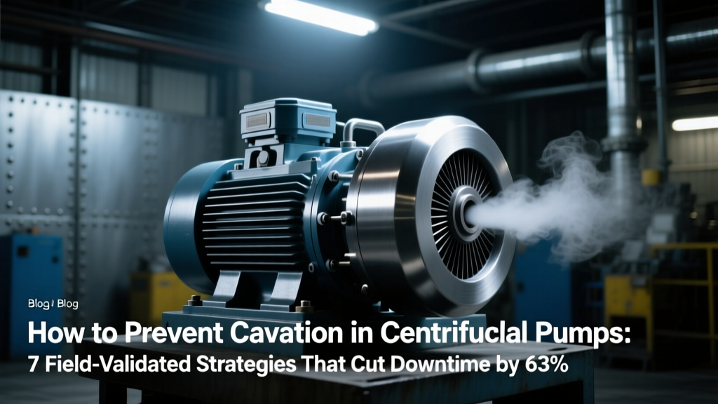 Prevent Centrifugal Pump Cavitation: 7 Proven Fixes