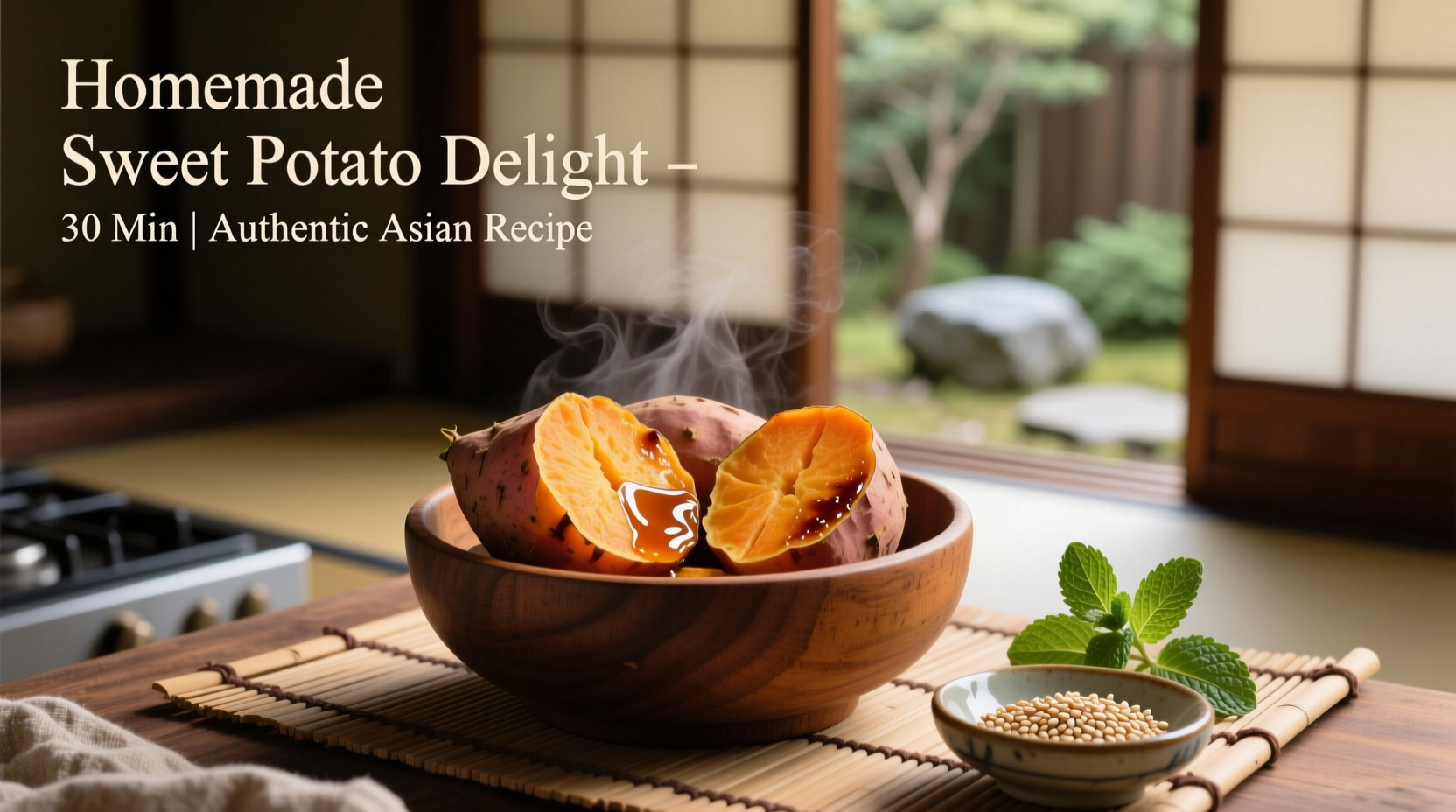 Authentic Asian Sweet Potato Recipe in 35 Minutes
