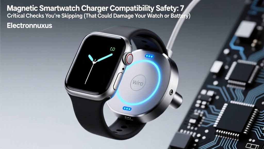 Magnetic Smartwatch Charger Compatibility Safety: 7 Critical Checks You’re Skipping (That Could Damage Your Watch or Battery)