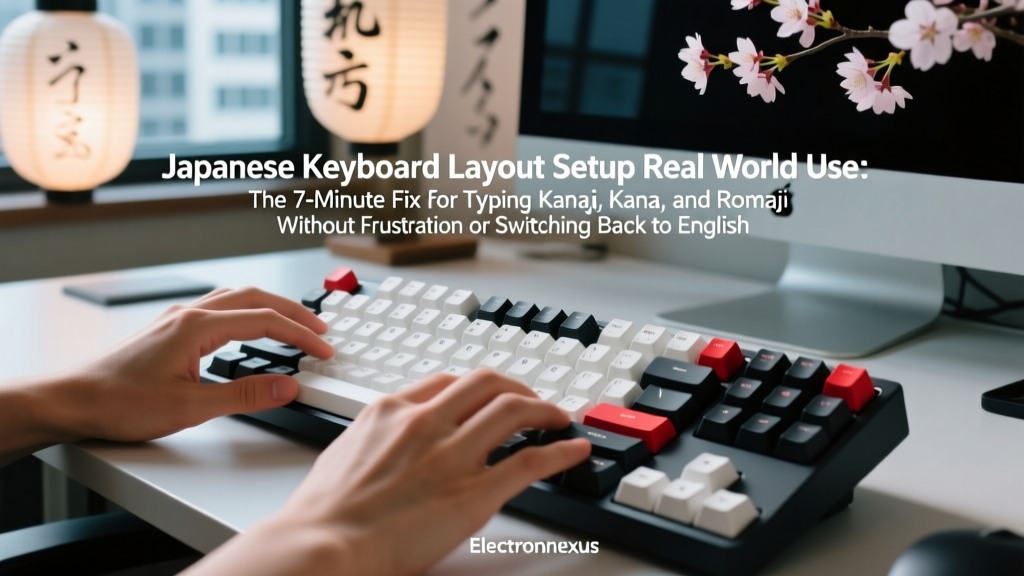 Japanese Keyboard Layout Setup Real World Use: The 7-Minute Fix for Typing Kanji, Kana, and Romaji Without Frustration or Switching Back to English