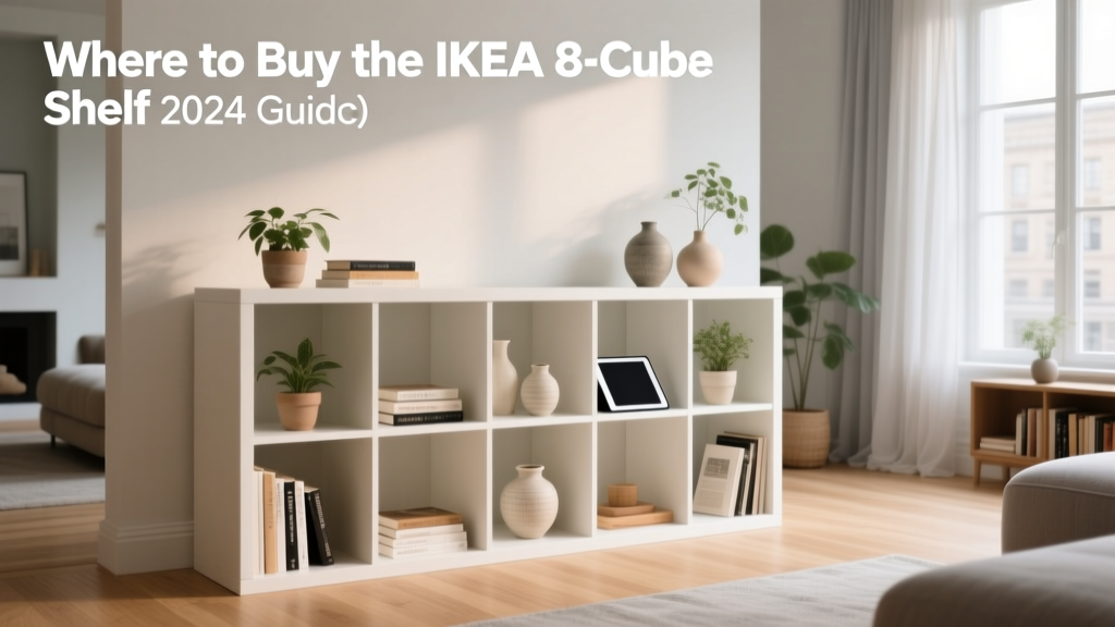 Where to Buy the IKEA Kallax 8-Cube Shelf (2024 Guide)