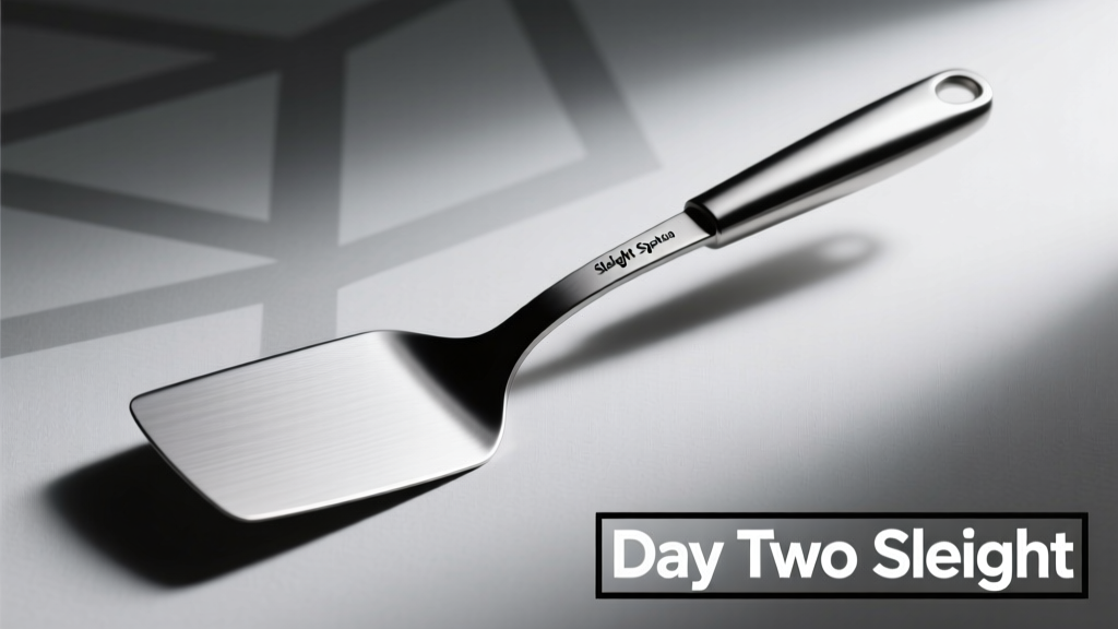 Day Two Sleight Spatula: A Field Study in Culinary Illusion and Precision Tool Design