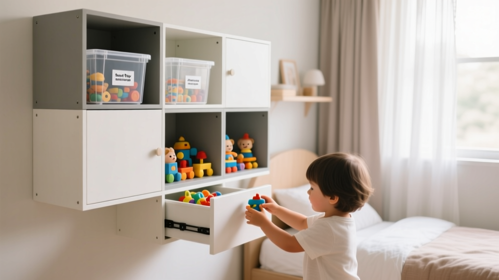 Smart Toy Storage for Small Bedrooms