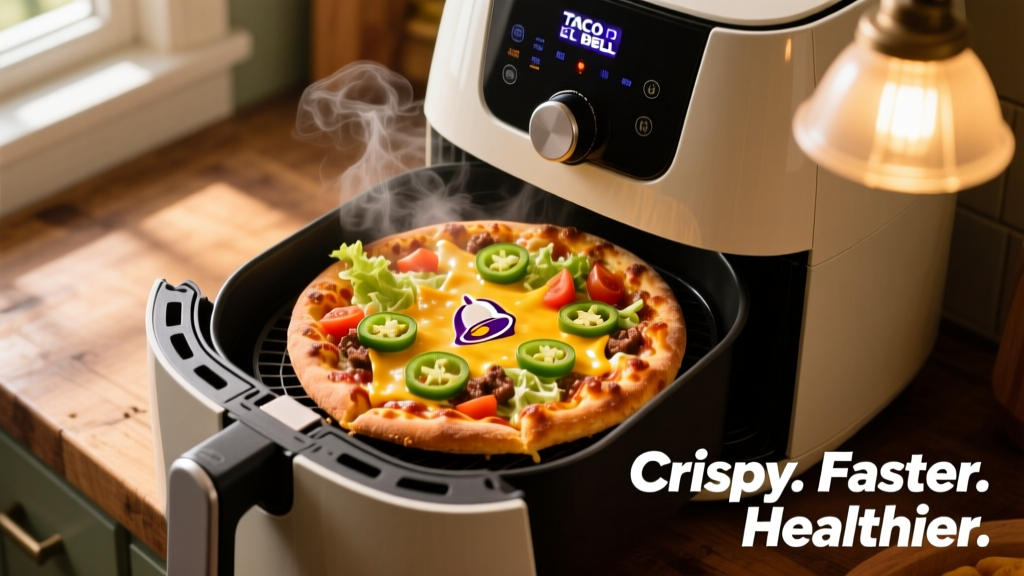 Air Fry Taco Bell Mexican Pizza: Crispy, Faster & Healthier