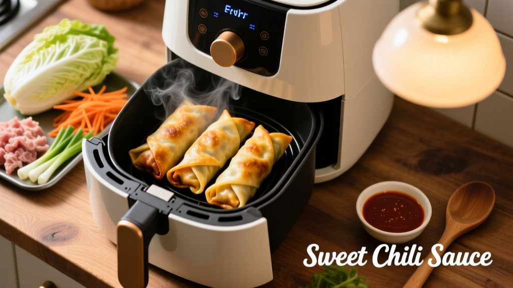 How to Cook Fresh Egg Rolls in an Air Fryer (Crispy!)