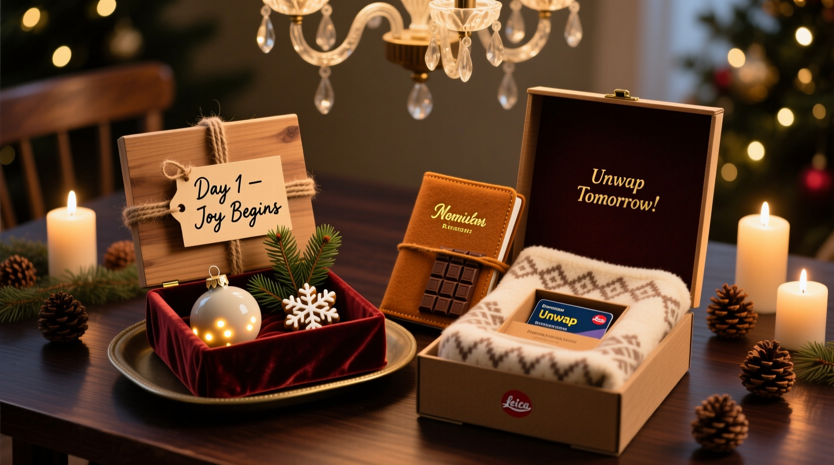 how to gift a subscription box as a layered christmas advent experience