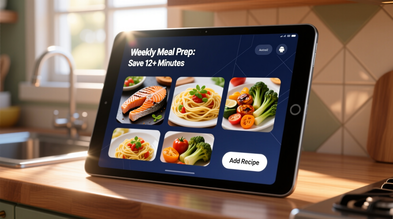 Recipe Dashboard: Repurpose Your Old Android Tablet