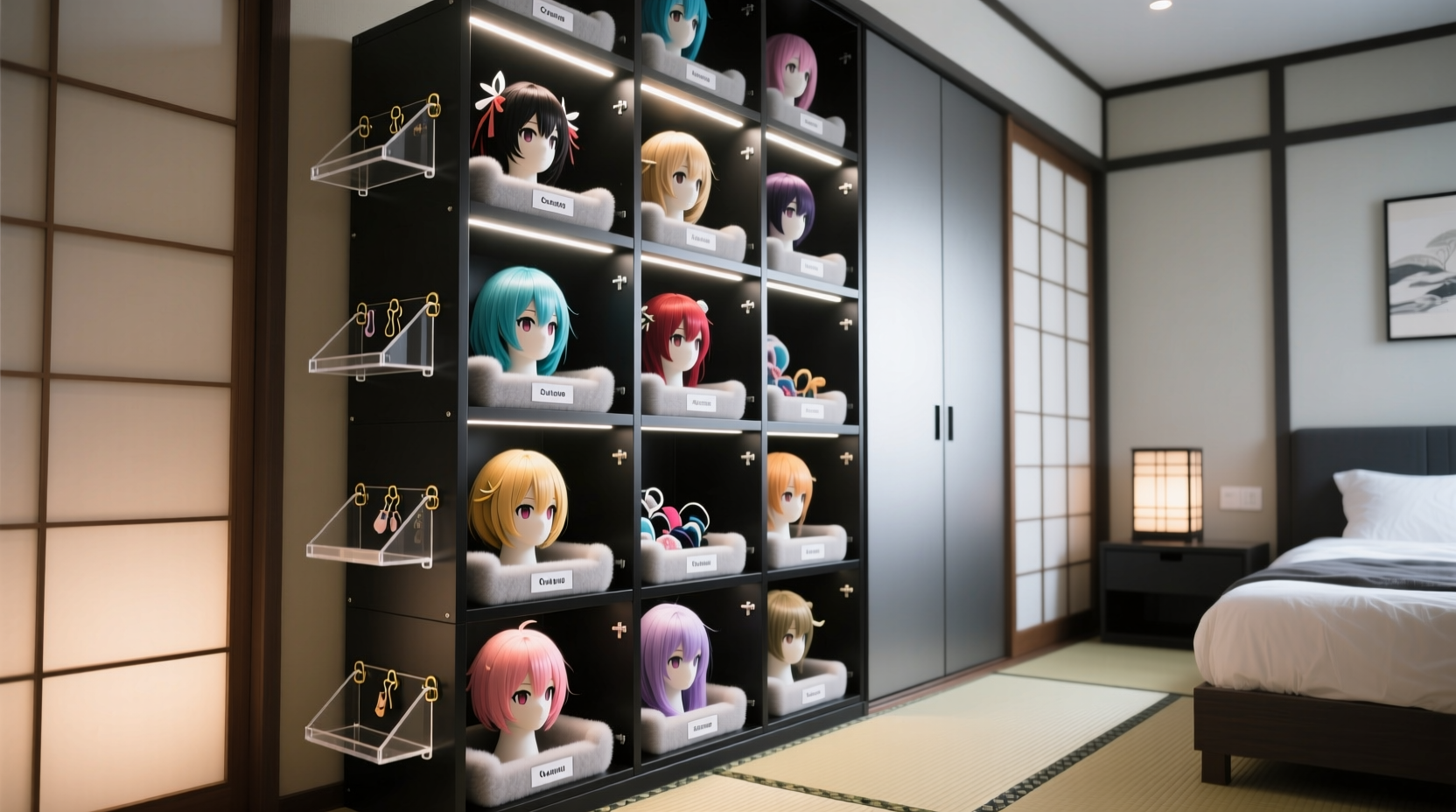 cosplay closet organization for small spaces
