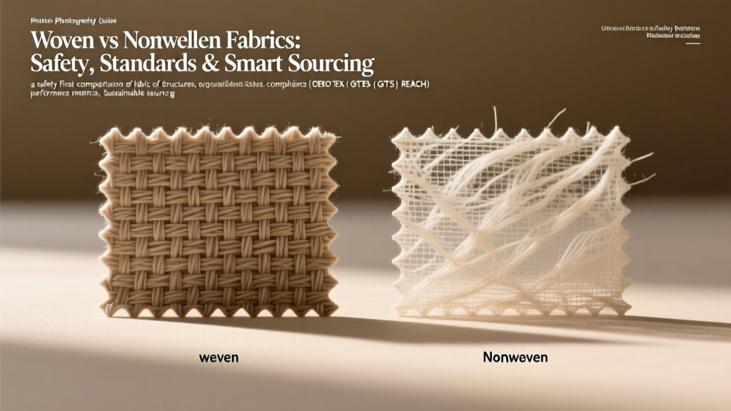 Woven vs Nonwoven Fabrics: Safety, Standards & Smart Sourcing