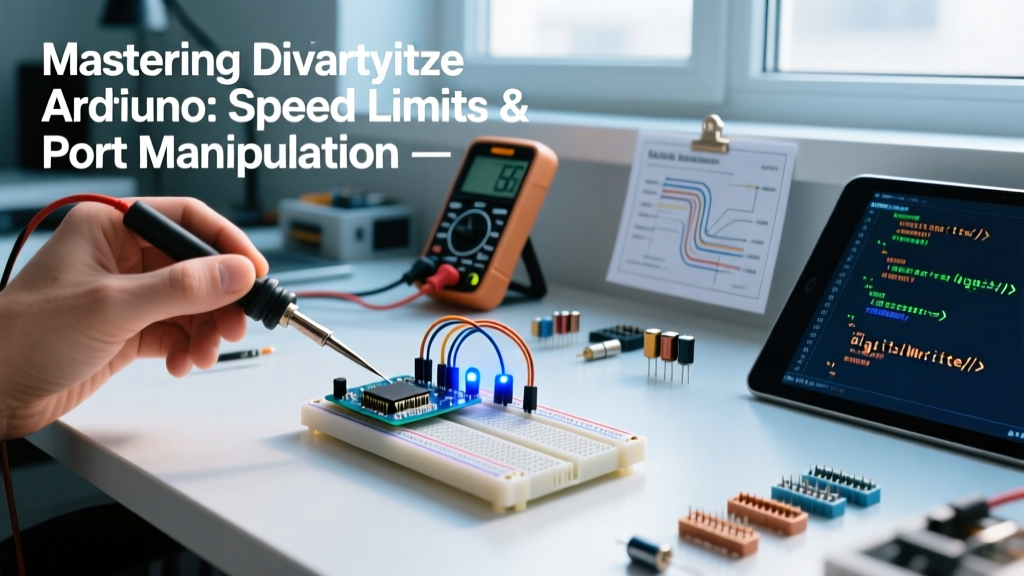 Mastering digitalWrite Arduino: Speed Limits & Port Manipulation