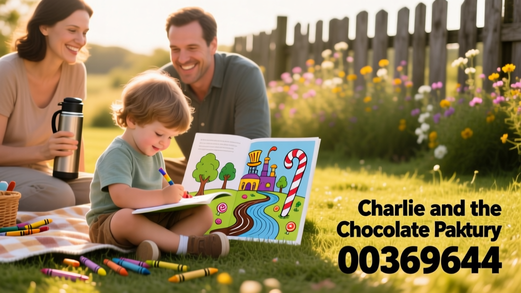 Beyond the Candy Coating: How Charlie and the Chocolate Factory Coloring Pages Support Emotional Regulation and Executive Function in Children Aged 4–10
