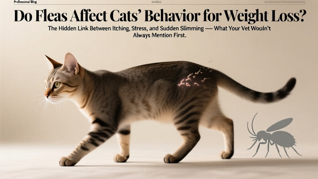 Do Fleas Affect Cats Behavior for Weight Loss? The Hidden...