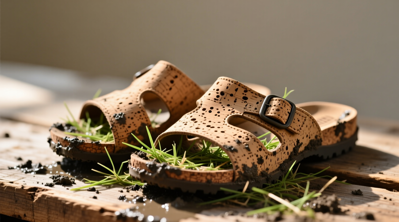 how to clean cork sandals without stripping wax