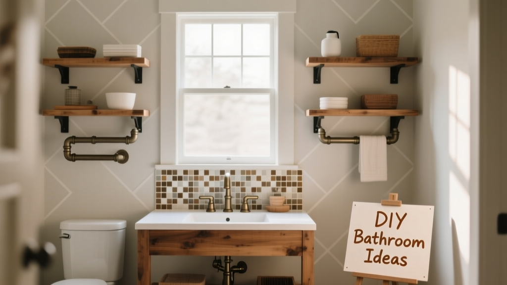 12 Practical DIY Bathroom Ideas That Deliver Professional Results on a Budget