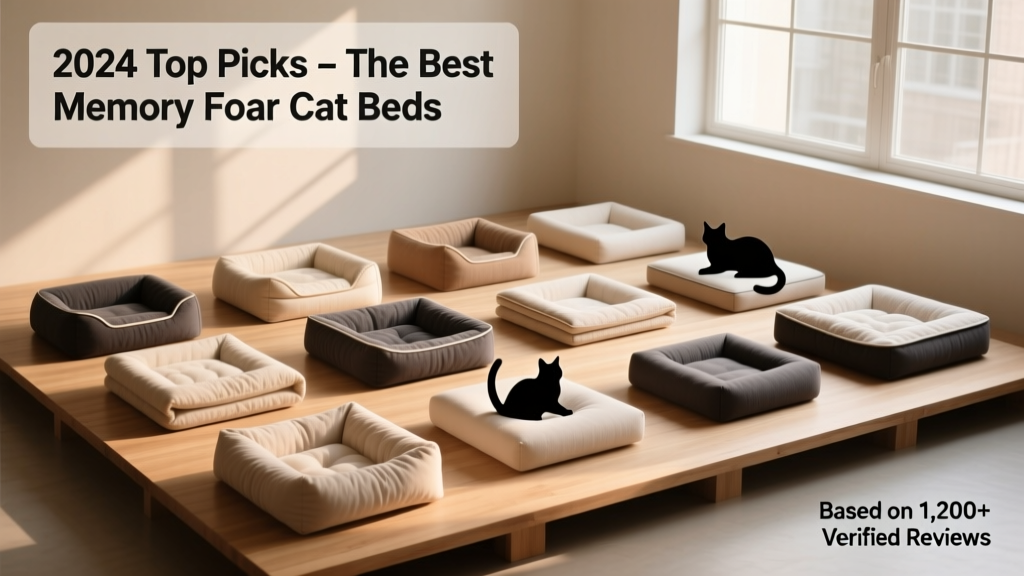 10 Best Memory Foam Cat Beds – 2024 Reviews & Top Picks