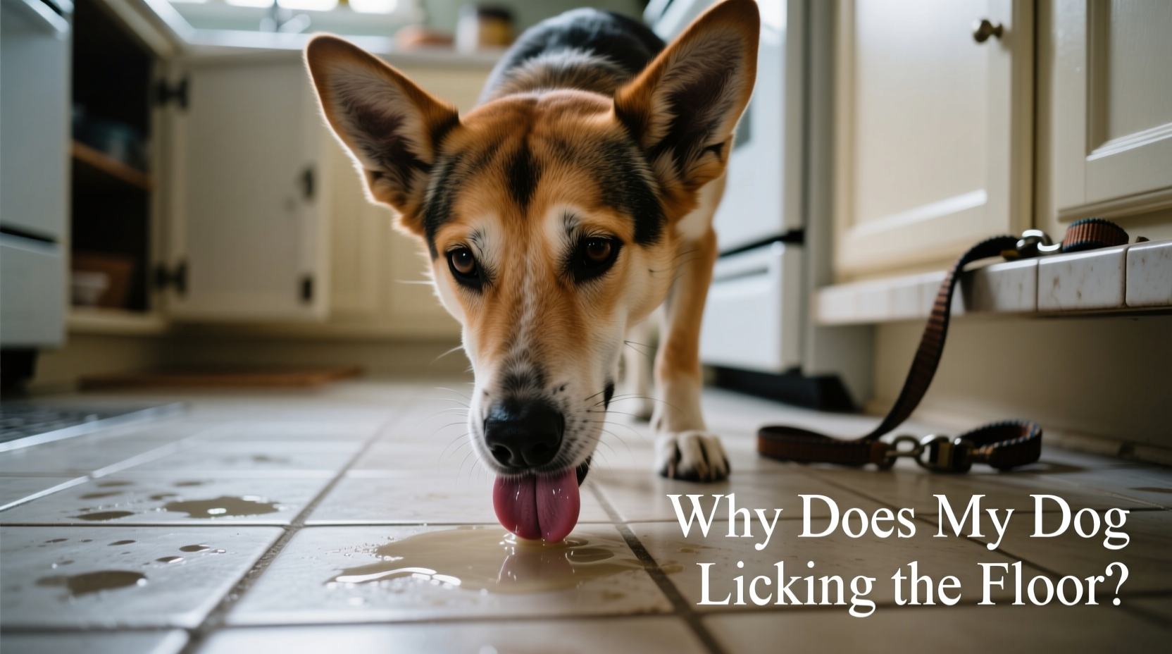 why does my dog lick the floor understanding obsessive behavior
