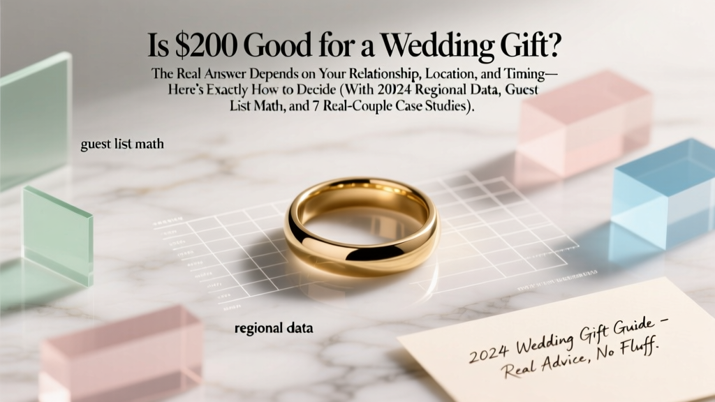 Wedding Gift $200: Is It Enough? (2026)