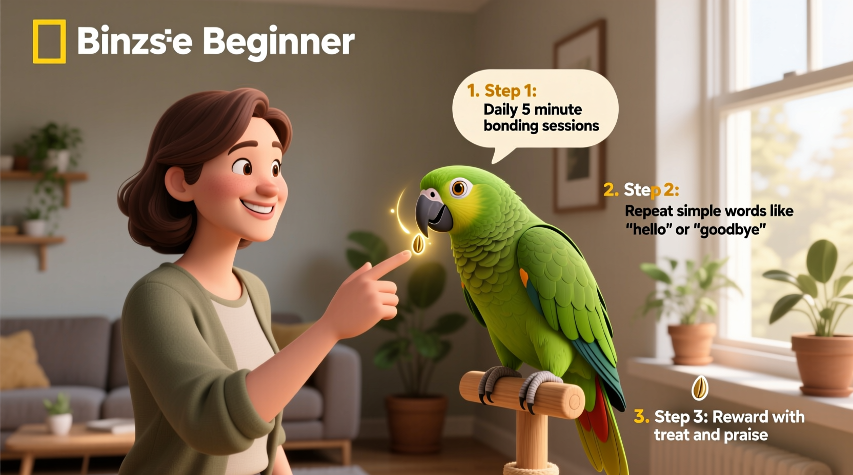 how to train your parrot to talk without frustration simple steps for beginners