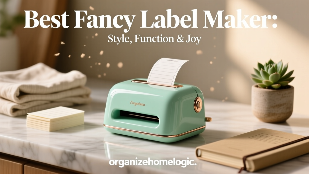 Best Fancy Label Maker: Style, Function & Joy