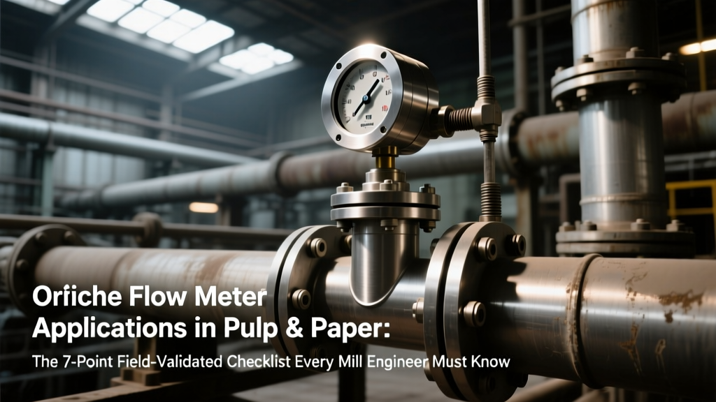Orifice Flow Meters in Pulp & Paper: 7-Point Field Checklist