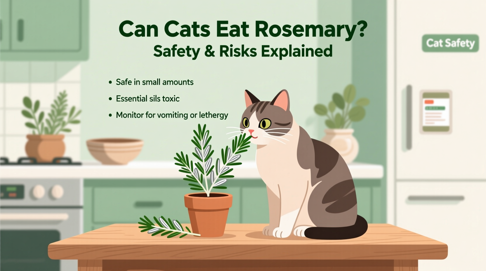 Can Cats Eat Rosemary? 5 Safety Tips | TheHomeSprouts