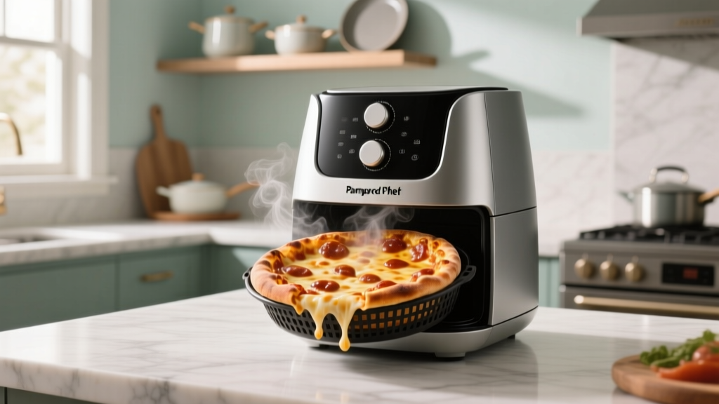 How to Make Pizza in a Pampered Chef Air Fryer