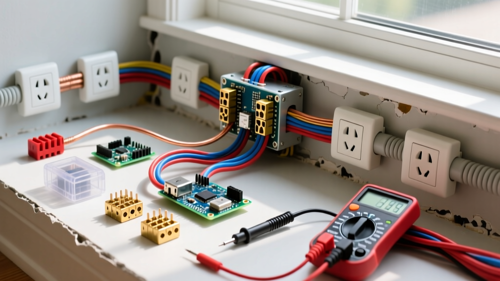 How to Calculate Voltage Drop in Series-Parallel Circuits for Home Wiring