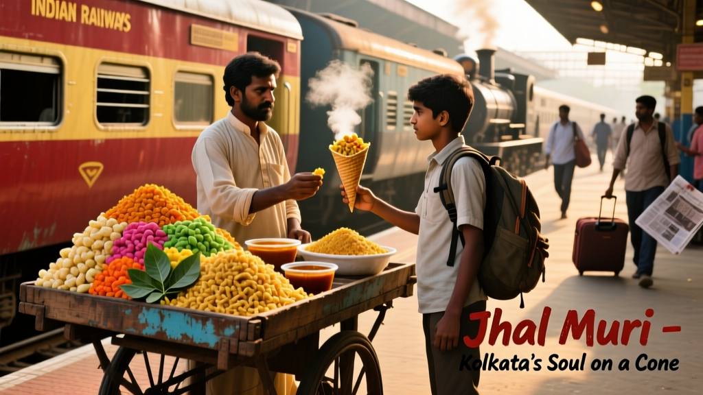 Jhal Muri in Kolkata: A Street Food Phenomenon with Logistics, Culture, and Urban Rhythm