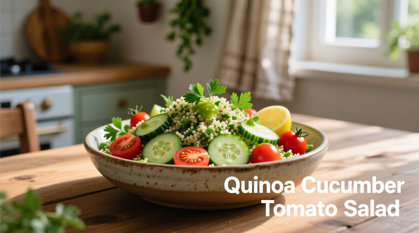 Perfect Quinoa Cucumber Tomato Salad Recipe in 20 Minutes