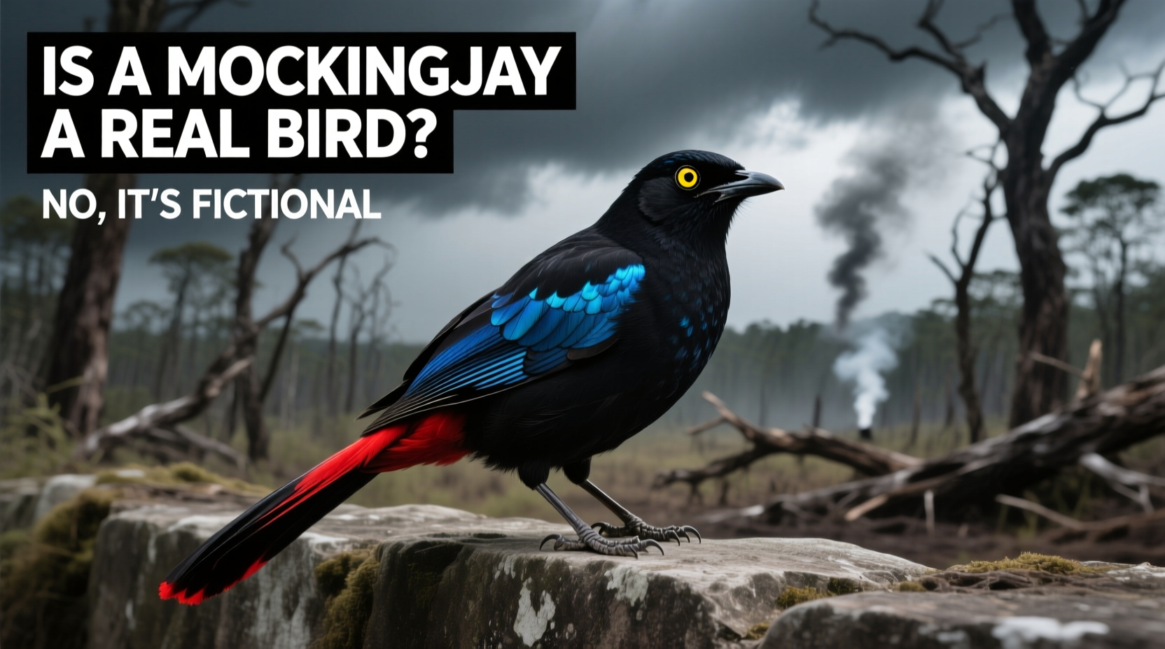 is a mockingjay a real bird