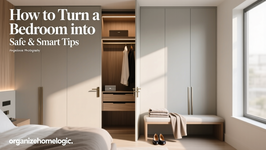 How to Turn a Bedroom into a Closet: Safe & Smart Tips