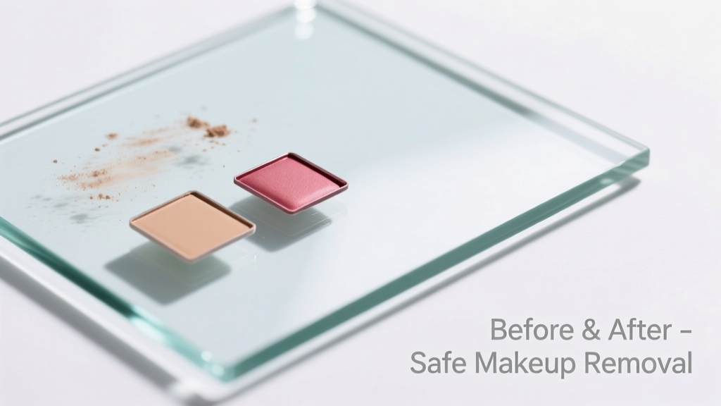 How to Remove Makeup from Glass Surfaces Safely