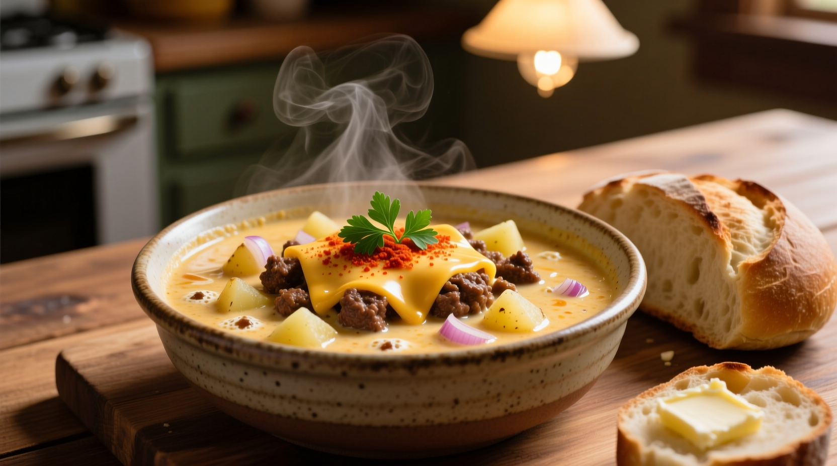 Cheesy Potato and Hamburger Soup: Complete Recipe Guide
