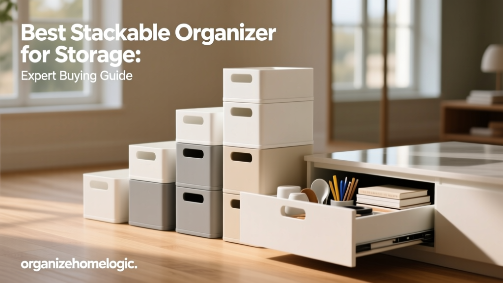 Best Stackable Organizer for Storage: Expert Buying Guide
