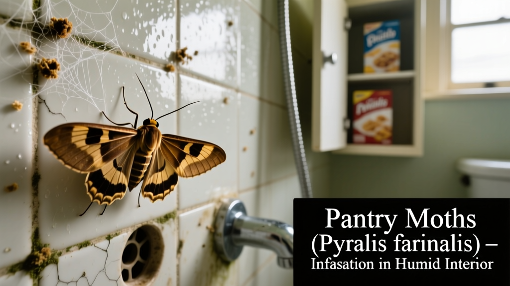 Pantry Moths in the Bathroom: Identification & Fix