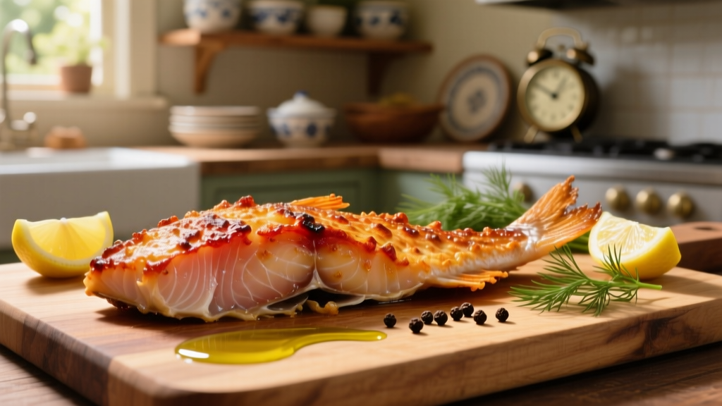 Air Fry Red Snapper Fillet: Crispy Skin, Juicy Flesh