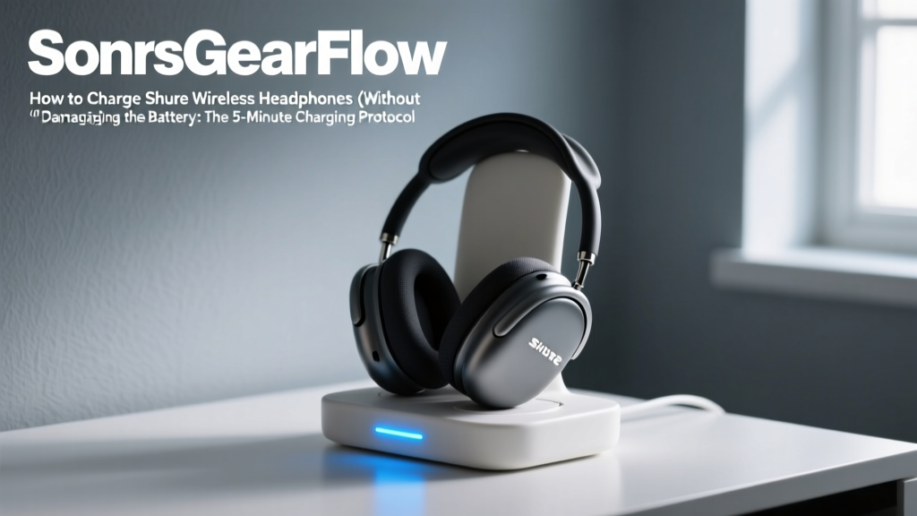 Shure Wireless Headphones Charging Guide (2026)