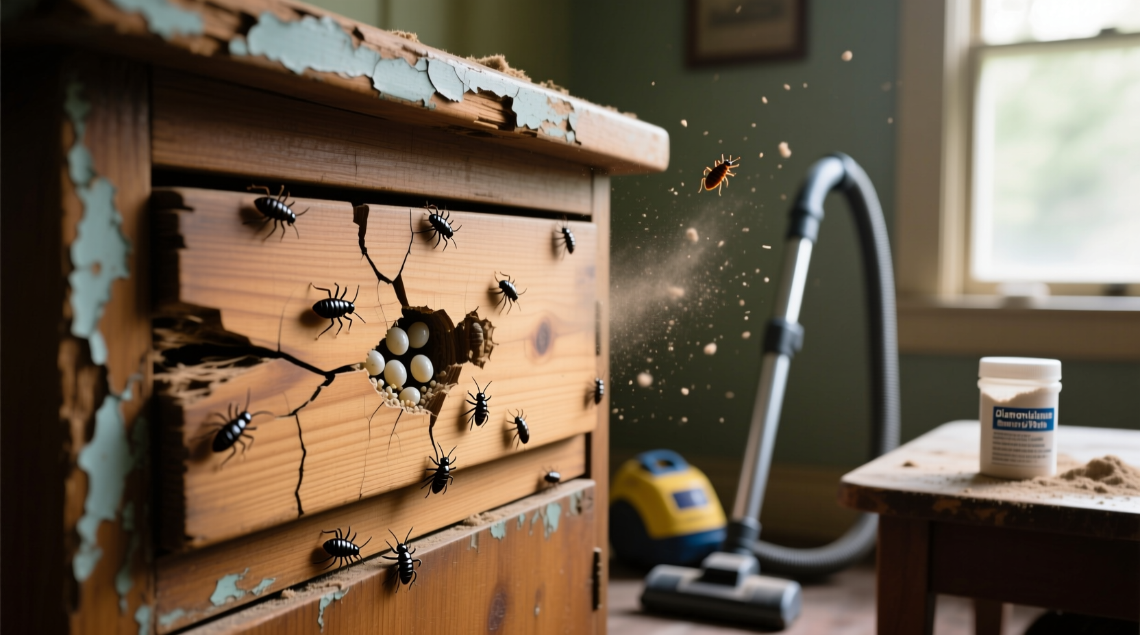 how to treat bed bugs in furniture