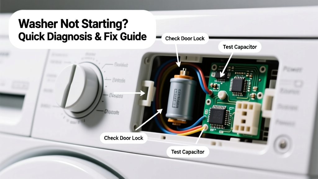 Washer Not Starting: Quick Diagnosis & Fix Guide