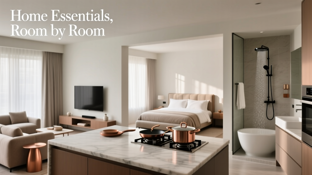 Homes Room By Room Essentials: A Minimalist Living Designer's Practical Framework